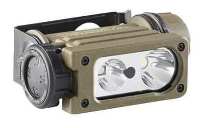 Streamlight 14211 Sidewinder Compact III 275-Lumen 3200-Candela User Configurable Model Hands-Free Angle Head Flashlight with Hook and Loop Mount and White, Blue, Green, Red LEDs, and IR, Coyote - $105.49 + FREE Shipping