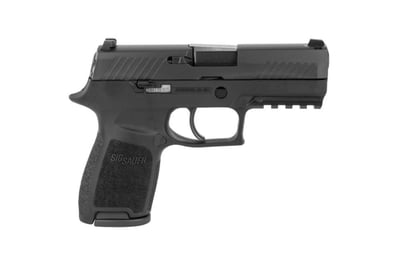 SIG Sauer P320 3.9" 9mm Compact Pistol w/ Contrast Sights - SG32C-9-B - $399.99  ($8.99 Flat Rate Shipping)