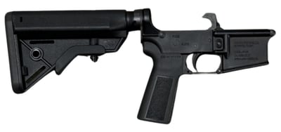 Radical Firearms, Complete Lower Receiver w/ B5 Stock, AR-15, Black, Multi-Caliber - $99.99 