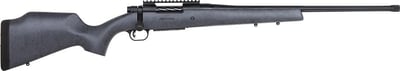 MOSSBERG Patriot LR Hunter 6.5 Creedmoor 22" 5rd Bolt Rifle w/ Threaded Barrel - Black / Spider Grey - $436.88