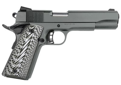 Rock Island Armory M1911 Standard FS 45 ACP 5in Barrel 8rd Mondial Grey w/Skull G10 Grips - $399.99 ($14.99 flat rate shipping)