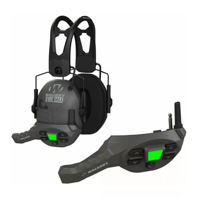 Walkers Firemax Muff Walkie Talkie - $21 w/code "STWFT21" + FREE Shipping