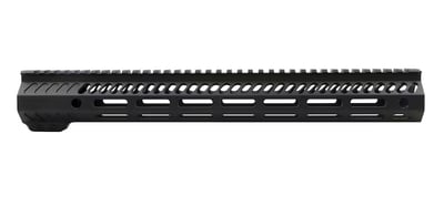 Superlite Free Float M-LOK QD AR-15 Handguard 15" Black - $49.95 