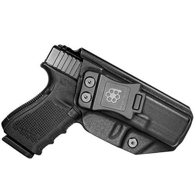 Amberide IWB KYDEX Holster For Glock 19 19X 23 32 45 (Gen 1-5) Inside Waistband Adjustable Cant US KYDEX Made - $26.99 (Free S/H over $25)
