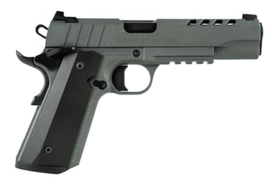 Tisas 1911 Night Stalker 45ACP Semi-Auto Pistol in Platinum Grey Cerakote - $469.99 (Free S/H on Firearms)