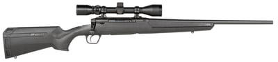 Savage Axis XP Compact 6.5 Creedmoor 4+1 20" Matte Black w/3-9x40mm Scope - $366.99 