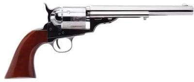 Cimarron Firearms 1872 Revolver 45 Colt (Long Colt) 7.5" Barrel 6-Round Nickel Walnut - $513.86 (Free Shipping on $100+ Orders)
