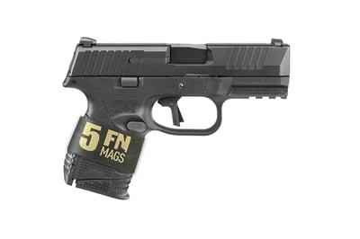 FN America FN 509 3.7" 9MM 24Rd Compact Semi-Auto Pistol - Black - 66-101641 - $479 