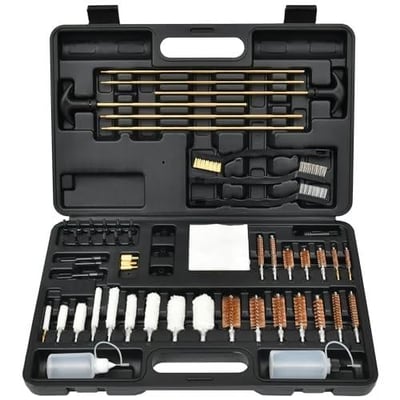 GLORYFIRE Universal Gun Cleaning Kit with Case Travel Size Portable Metal Brushes - $30.39 w/code "HBTEN9SL" (Free S/H over $25)