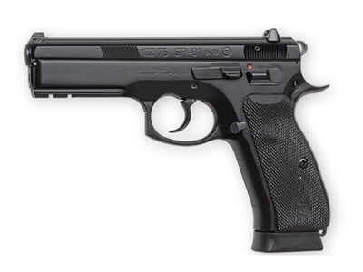 CZ-USA CZ 75 SP-01 9mm 4.6in Black 18rd - $753.99 (Free S/H on Firearms)