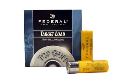Federal 20ga 2.75" 2.5DE 7/8oz #8 Top Gun 25 Round Box - $9.99