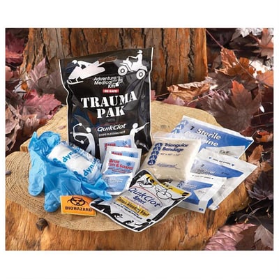 Trauma Pack with QuikClot - $22.49 (Buyer’s Club price shown - all club orders over $49 ship FREE)