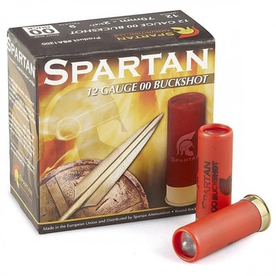 Spartan 12 Gauge 00 Buckshot Cartridges, 250 rds. - $109.24 (Buyer’s Club price shown - all club orders over $49 ship FREE)