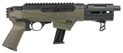 Ruger PC Charger OD Green 9mm 6.5" Barrel 17-Rounds - $619.93