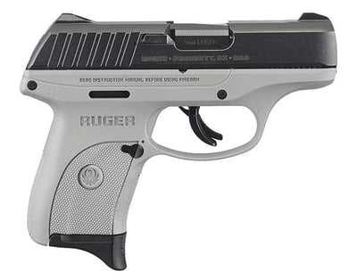 Ruger 13201 EC9s 9mm Luger 3.12" 7+1 Gray Frame Black Oxide Steel Slide Gray Polymer Grip - $209.99