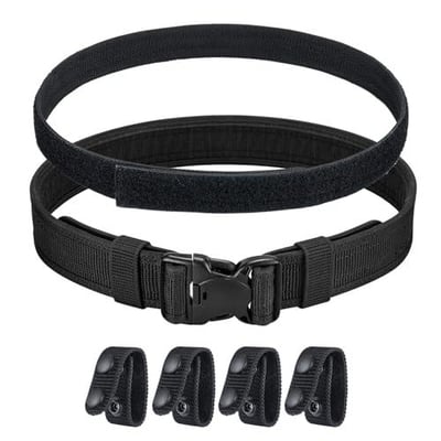 EZshoot 2 in 1 Design Utility Belt Adjustable Length Multifunctional 2" with 4 Belt Keepers - $10.99 + FREE Shipping