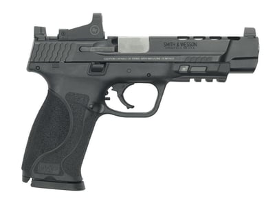 Smith & Wesson 12470 M&P Performance Center Red Dot 9mm Luger 5" 17+1 Black Stainless Steel, Black Interchangeable - $641.25