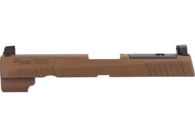 Sig Sauer P320 FULL-SIZE 9MM 4.7" SLIDE ASSEMBLY, OPTIC READY, COYOTE BROWN - $319.99 