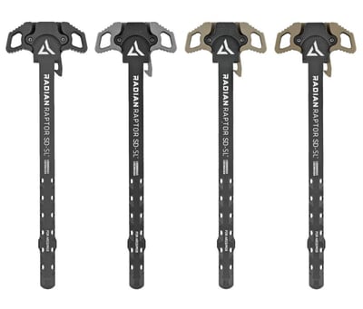 Radian Raptor SD-SL Ambidextrous Charging Handle BLACK - $104.45 