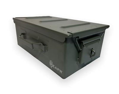 Reapr Steel Ammo Can, Heavy Duty Locking Metal Ammo Storage Box, Airtight and Watertight 30 Cal or 50 Cal Case - $64.99 + FREE Shipping