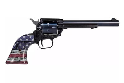 Heritage Rough Rider 6.5" 22LR 6rd Revolver with American Flag Grip - $104.99 