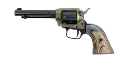 Heritage Rough Rider .22 LR 4.75" 6rd Case Hardened Revolver with Green Laminate Grips - $119.99 + FREE Shipping