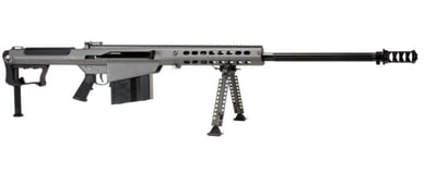 Barrett 82A1 .50 BMG 29" 10rd Rifle, Tungsten Grey - 18358 - $7499.99