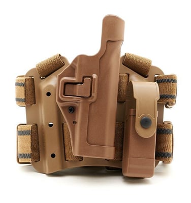 BLACKHAWK Tactical Serpa Level 2 Holster for Glock 17/19 with Mag Pouch, Coyote Tan, Right Hand - $37.99 ($6 flat S/H or Free shipping for Amazon Prime members)