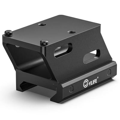 CVLIFE Red Dot Riser Mount for RMR/RMS/RMSC Footprint Cut Picatinny Rail 21mm / 23mm / 25mm - $11.87 w/code "K6CBU5ZA" + $2 PED + FREE Shipping