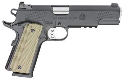 Springfield First Line 1911 Operator .45 ACP 5" 8rd Pistol w/ Tritium Sights - Black / VZ G10 Grips - $917 (Free S/H)