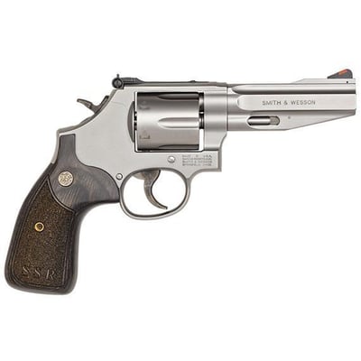 Smith & Wesson 686 Pro SSR Single/Double 357 Magnum 4" 6 Wood Stainless - $749.99