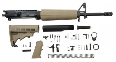 PSA 16" Mid-Length 5.56 NATO 1:7 Nitride Classic Rifle Kit - Flat Dark Earth - $289.99