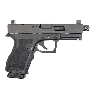 PSA Custom Compact Dagger 9mm 4.5" 15 R RMR Pistol With Threaded DLC Barrel, Black - $299.99