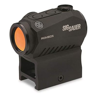 Sig Sauer SOR52001 Romeo5 1x20mm Compact 2 Moa Red Dot Sight, Black - $114.99 + FREE Shipping