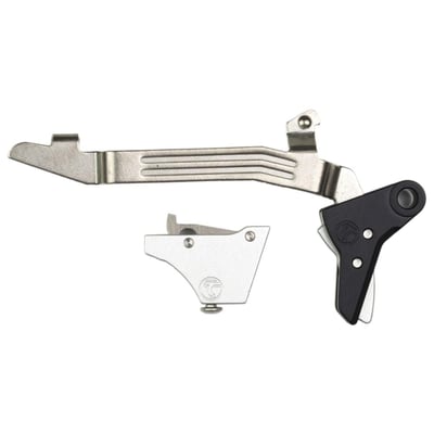 Timney Alpha Competition Trigger for Glock Models, Silver - ALPHA GLOCK 34 SILVER - $89.99 