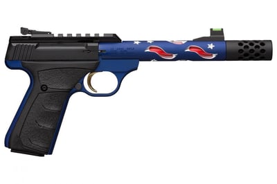 Browning Buck Mark Plus Vision Americana 22LR Rimfire Pistol with American Flag Theme - $591.15