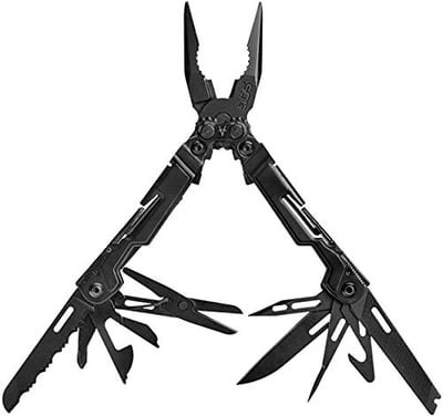SOG PowerPint Mini Compact Stainless Steel Multi-Tool, 18 Lightweight Specialty Tools & SOG Multitool Pliers Pocket Knife, Black - $29.64 + FREE Shipping