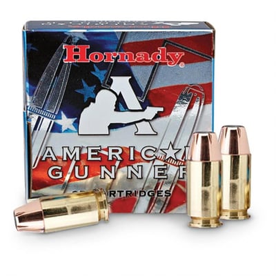 Hornady American Gunner 9mm +P 124GR 25Rd - $16.49 (Free S/H on Firearms)