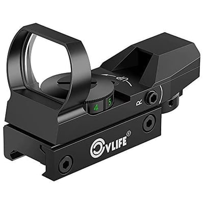 CVLIFE 1X22X33 Red Green Dot Gun Sight with 20mm Rail - $17.29 w/code "DRA5Z3F7" (Free S/H over $25)