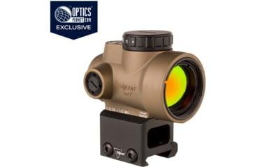 Trijicon OPMOD MRO 1x25mm 2 MOA Red Dot Sight, Color: Coyote Brown, Battery Type: 1xCR2032, Includes Blazin' Deal w/ Free S&H 15 models - $354.82 (Free S/H over $49 + Get 2% back from your order in OP Bucks)