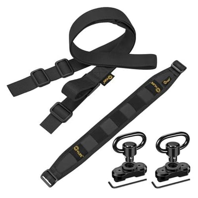 CVLIFE Two Point Wide Padded Sling with Removable Swivels - $9.99 w/code "H3BIWSKT" + FREE Shipping