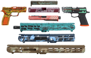 Cerakote & Engraving One Off Specials (AR-15 Glock & Sig Parts) - Startung @ $89.99 - $99.99