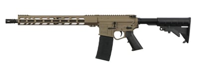 Wise Arms WA-15B AR-15 Rifle 5.56 NATO 16" Barrel 30rd FDE - $607.99