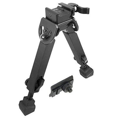 UTG Rubber Armored Full Metal QD Bipod, Height 6.0"- 8.5", Black - $48.43 + FREE Shipping