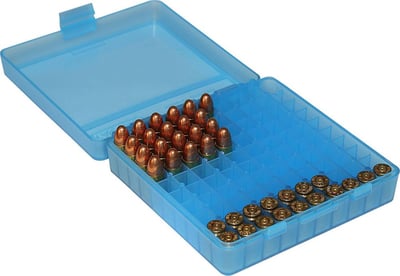 MTM 380/9MM Cal 100 Round Flip-Top Ammo Box - $2.84 (Free S/H over $25)