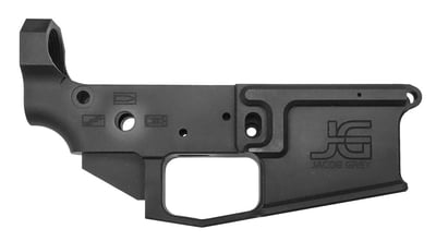 Jacob Grey JG15 Multical Stripped AR-15 Lower Receiver, Billet, Black - $99.99 