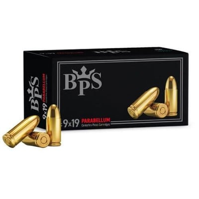 BPS 9mm 124gr FMJ Ammo 1000 Rnd - $175 