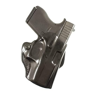 DeSantis Mini Scabbard OWB Gun Holster - Leather Adjustable Belt Holster for Pistols, Fits the Glock 19, Glock 19 Gen 5, Glock 19X, Glock 23, Glock 32, Glock 36, Glock 45; Ruger RXM - Right Hand - $41.91 + FREE Shipping
