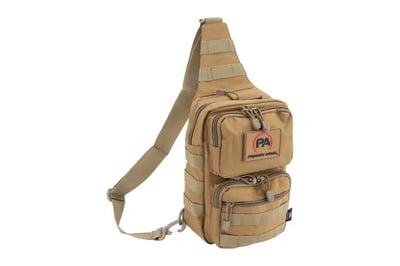 Primary Arms Tactical Shoulder Sling Pack - Tan - $14.99