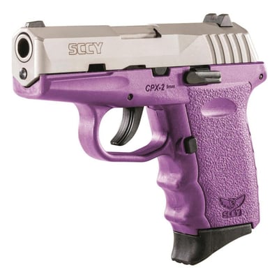 SCCY CPX-2 9mm 3.1" Barrel Purple/Stainless 10+1 Rounds - $182.99 after code "ULTIMATE20" (Buyer’s Club price shown - all club orders over $49 ship FREE)